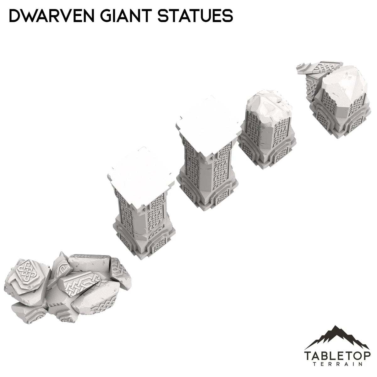 Dwarven Giant Statues