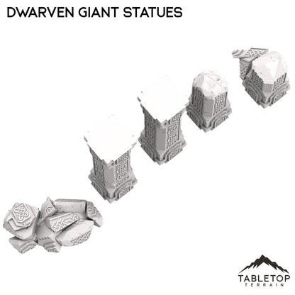 Dwarven Giant Statues