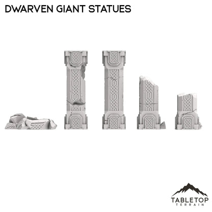 Dwarven Giant Statues