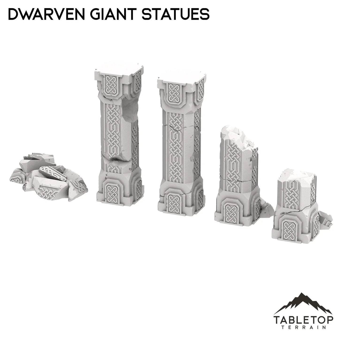Dwarven Giant Statues