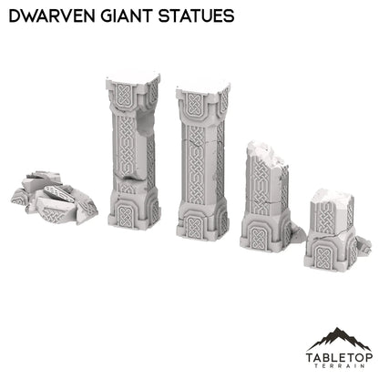 Dwarven Giant Statues