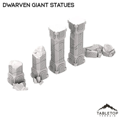Dwarven Giant Statues