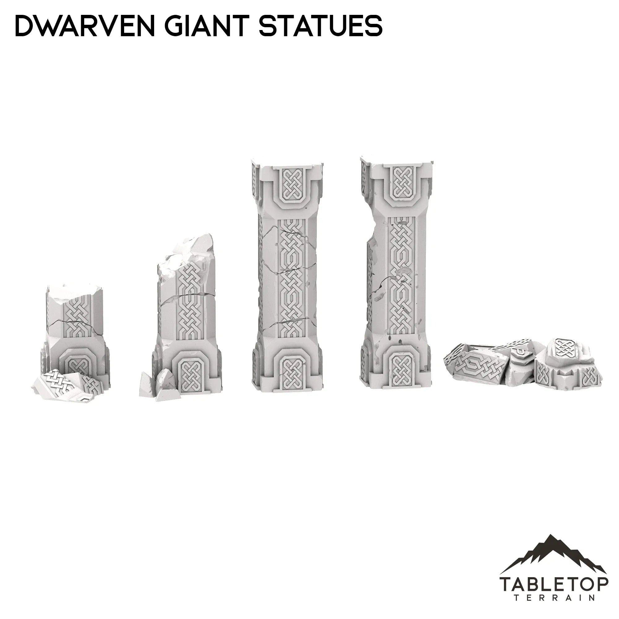 Dwarven Giant Statues
