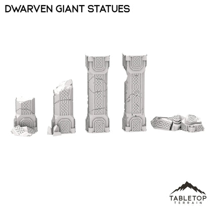 Dwarven Giant Statues
