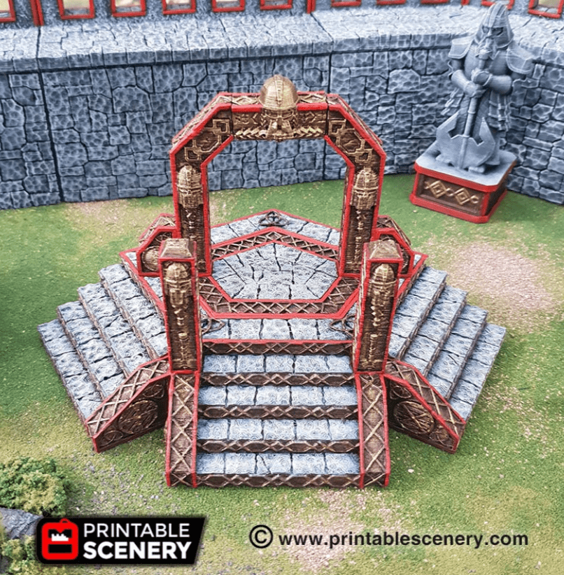 Dwarven Portal - Fantasy Terrain