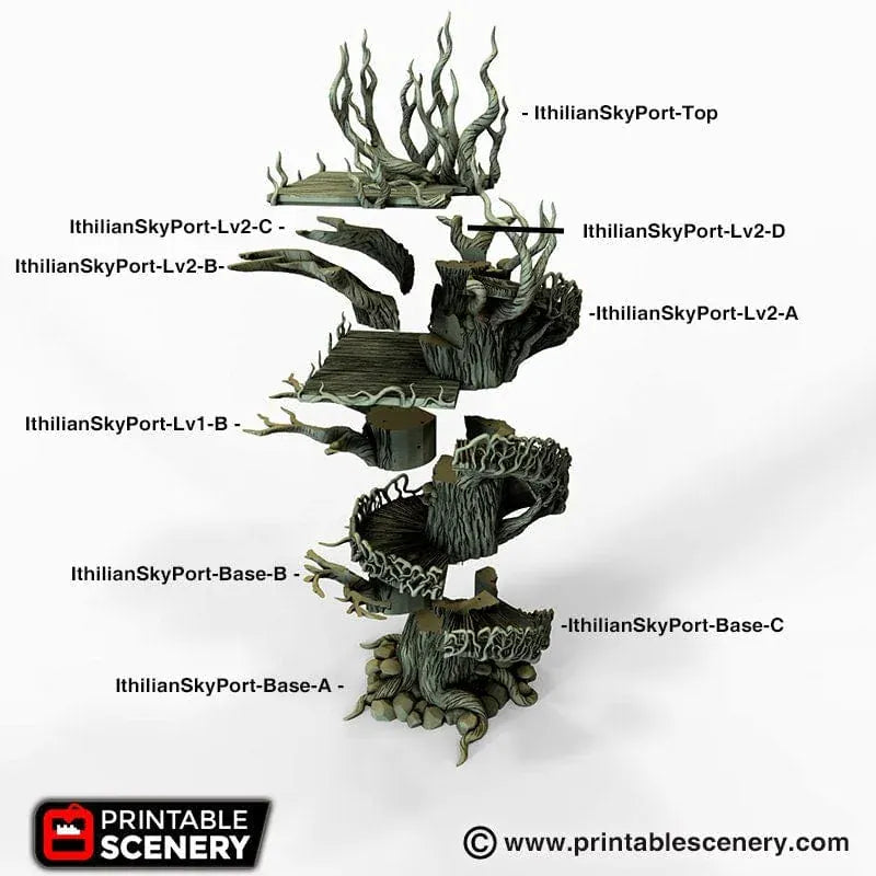 Elven Tower - Elven Terrain