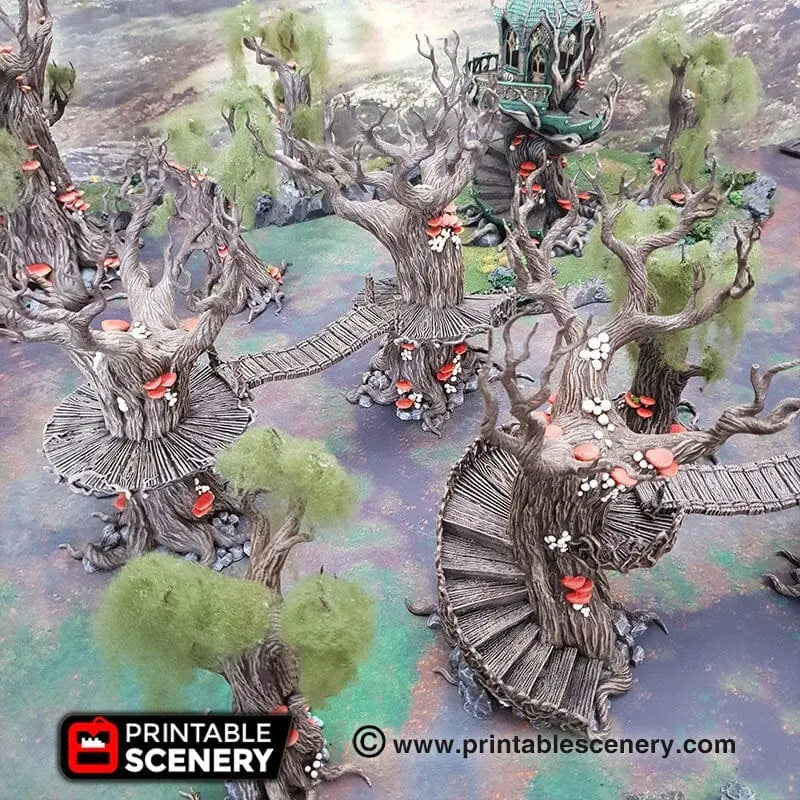 Elven Walkway - Fantasy Terrain