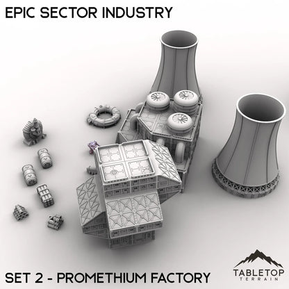 Epic Sector Industry - Set 2 - Promethium Factory