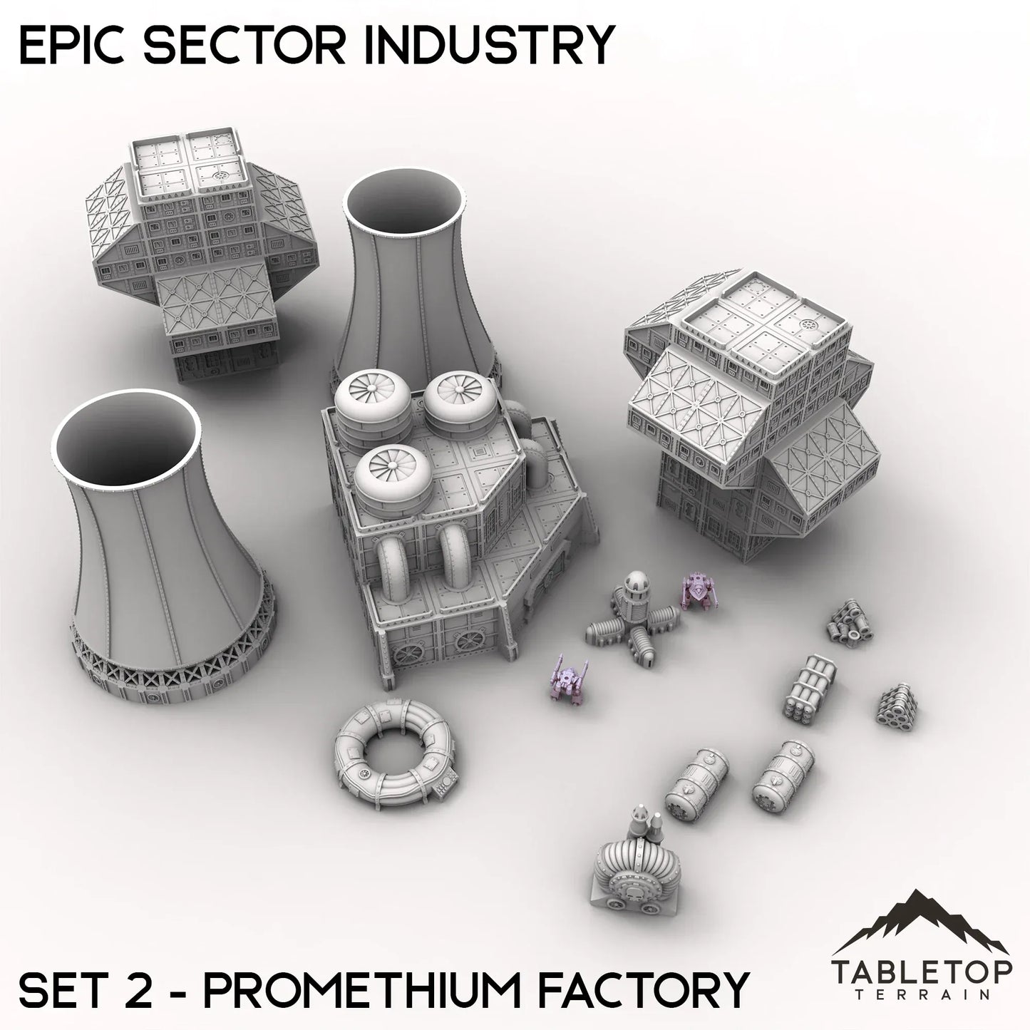 Epic Sector Industry - Set 2 - Promethium Factory