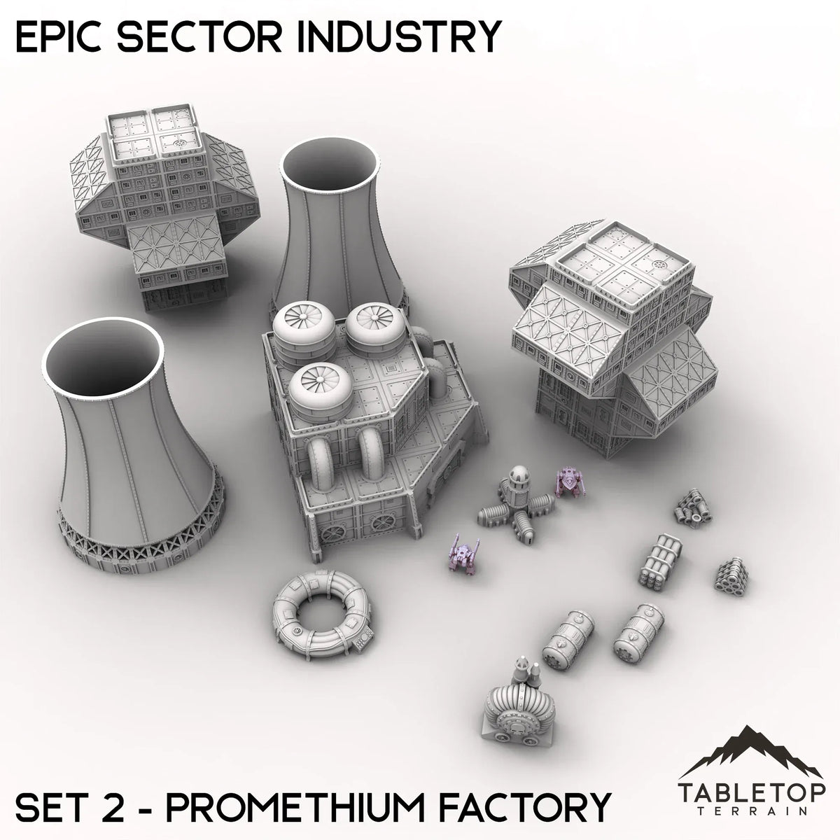 Epic Sector Industry - Set 2 - Promethium Factory