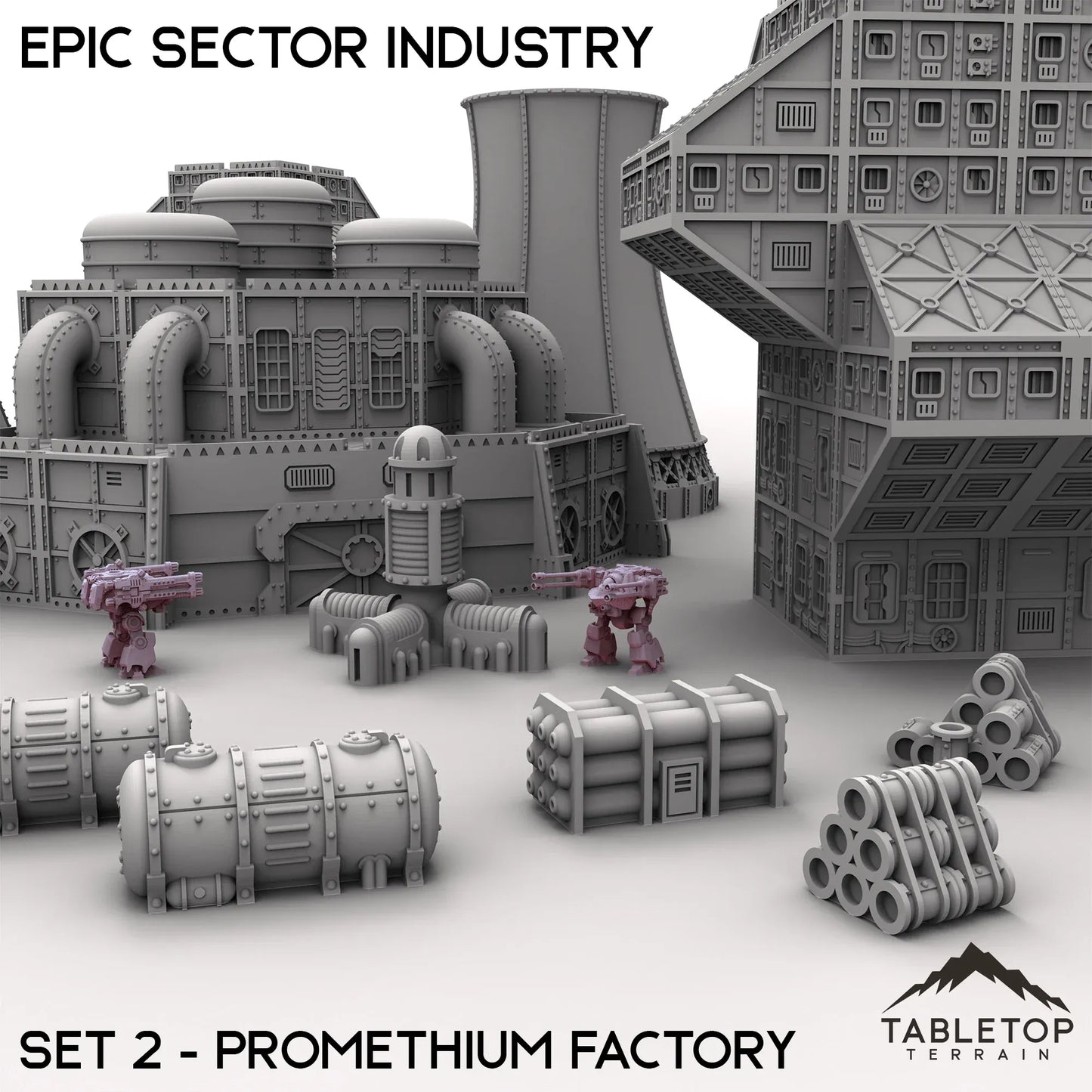 Epic Sector Industry - Set 2 - Promethium Factory