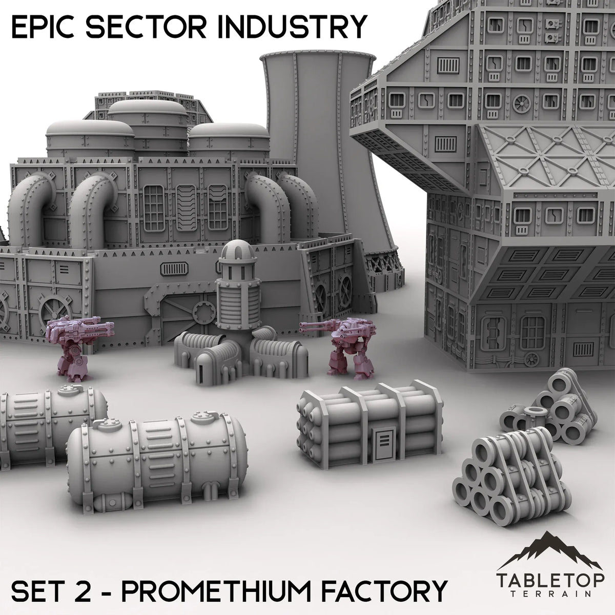 Epic Sector Industry - Set 2 - Promethium Factory