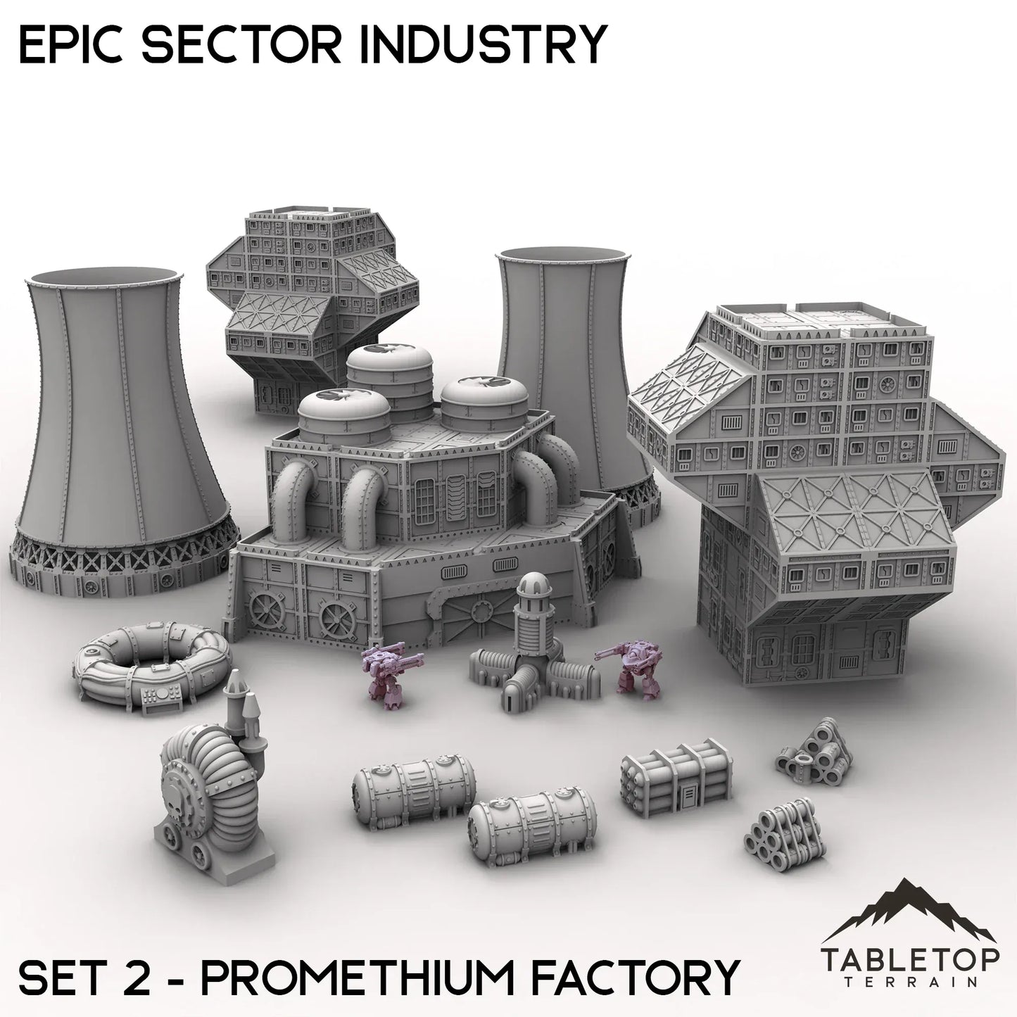 Epic Sector Industry - Set 2 - Promethium Factory