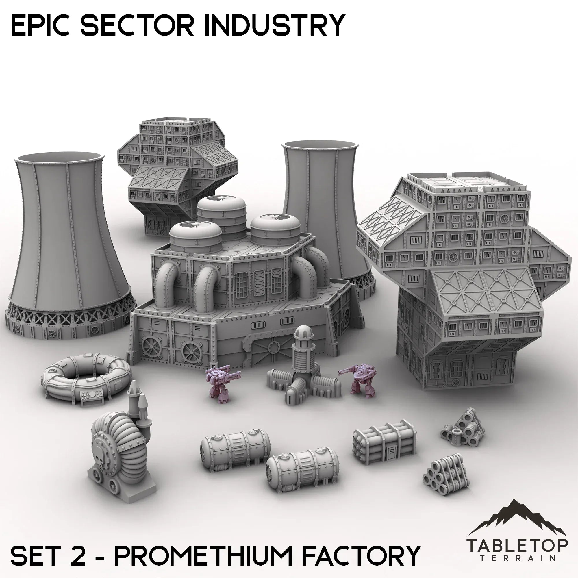 Epic Sector Industry - Set 2 - Promethium Factory