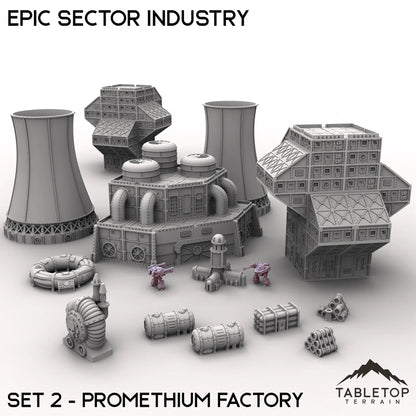 Epic Sector Industry - Set 2 - Promethium Factory
