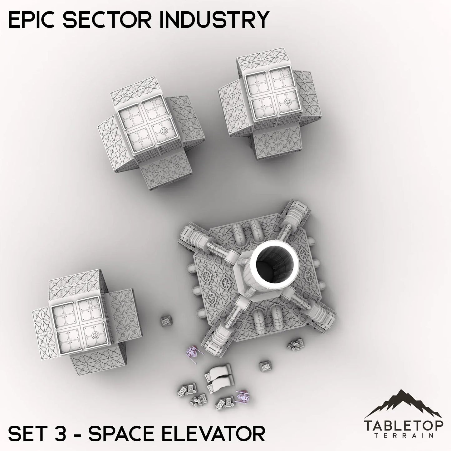 Epic Sector Industry - Set 3 - Space Elevator