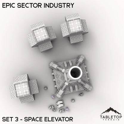 Epic Sector Industry - Set 3 - Space Elevator