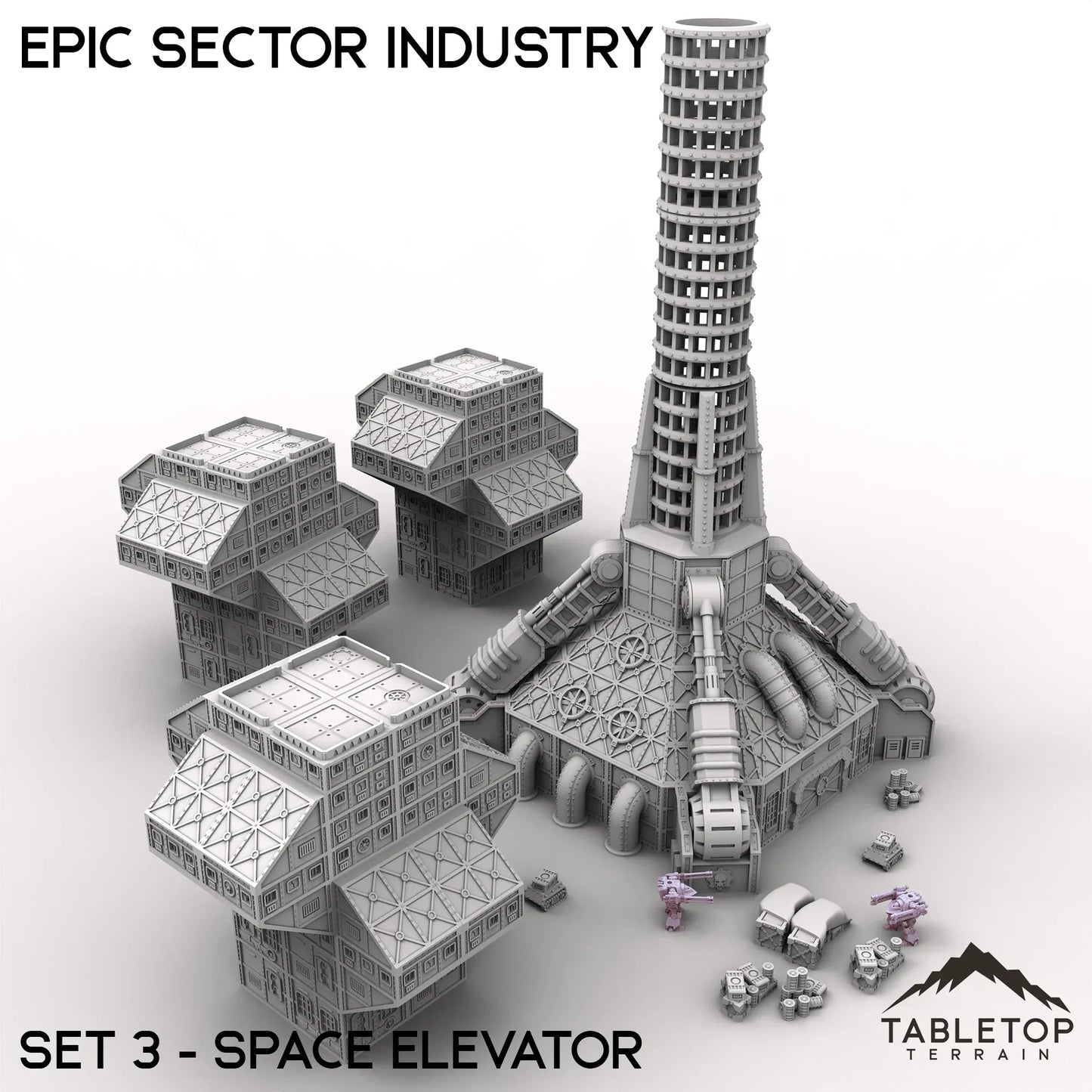 Epic Sector Industry - Set 3 - Space Elevator