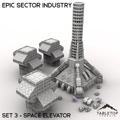 Epic Sector Industry - Set 3 - Space Elevator