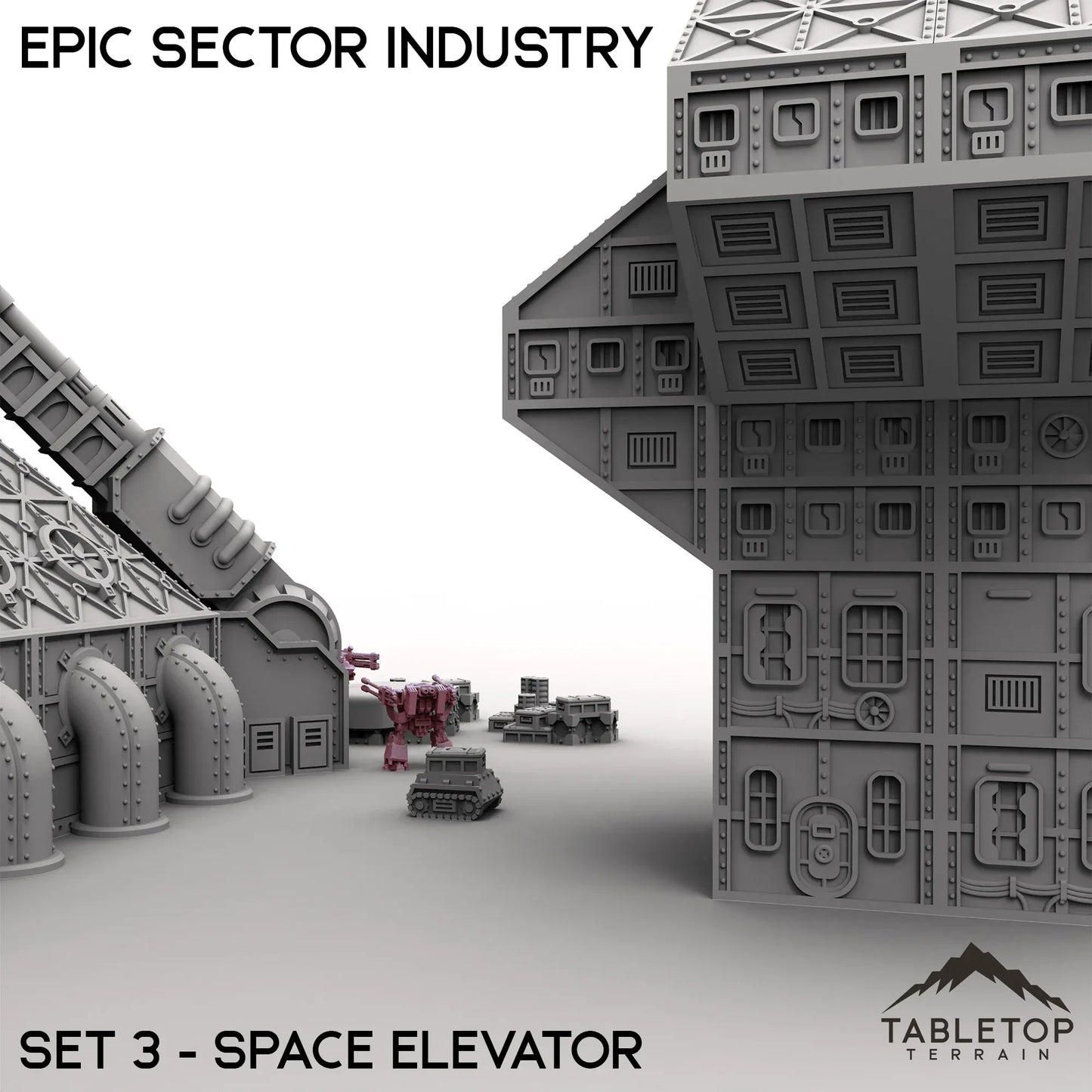 Epic Sector Industry - Set 3 - Space Elevator