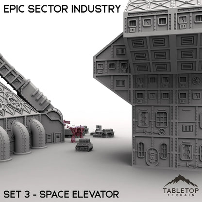 Epic Sector Industry - Set 3 - Space Elevator