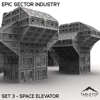 Epic Sector Industry - Set 3 - Space Elevator