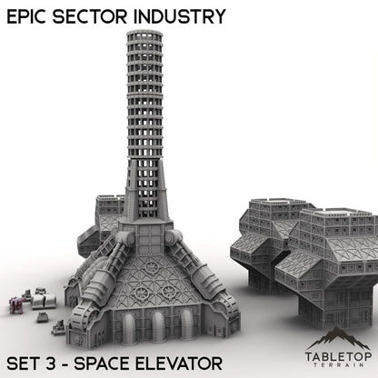 Epic Sector Industry - Set 3 - Space Elevator