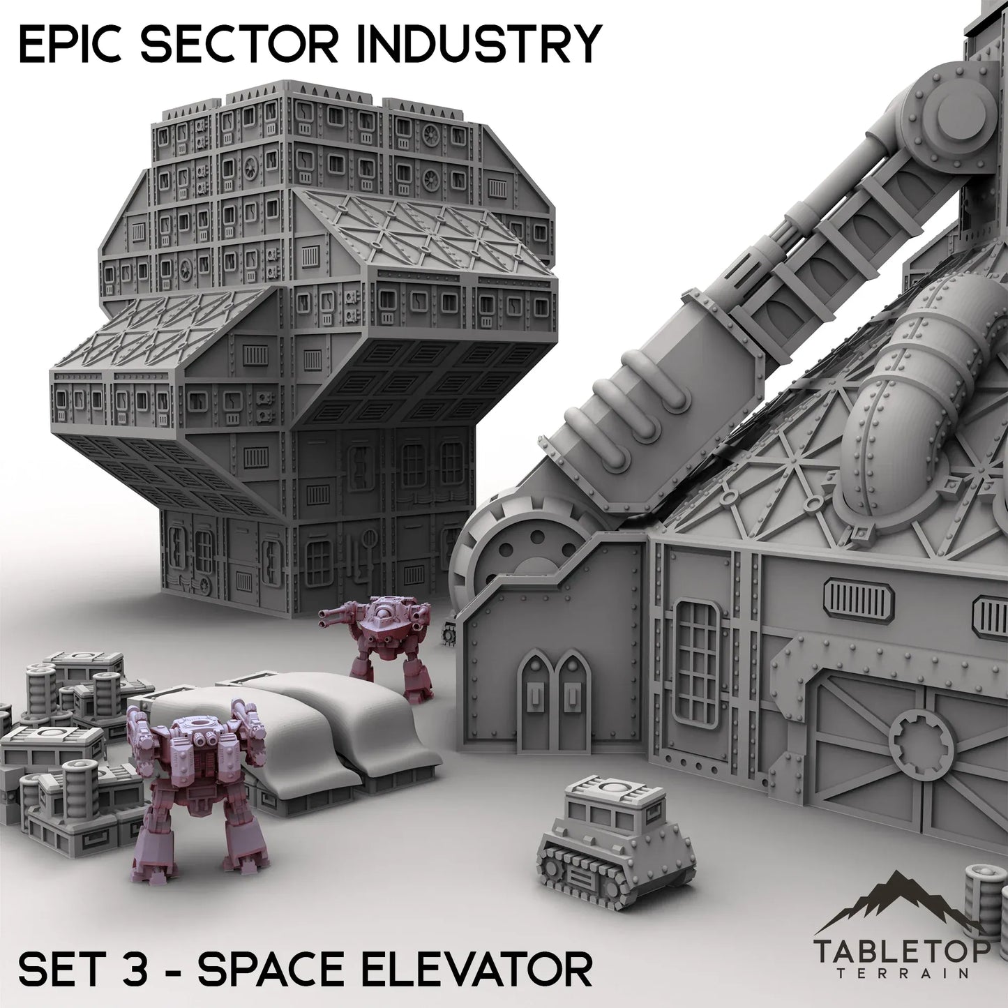 Epic Sector Industry - Set 3 - Space Elevator