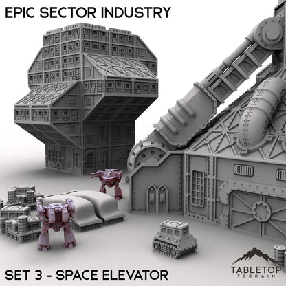 Epic Sector Industry - Set 3 - Space Elevator