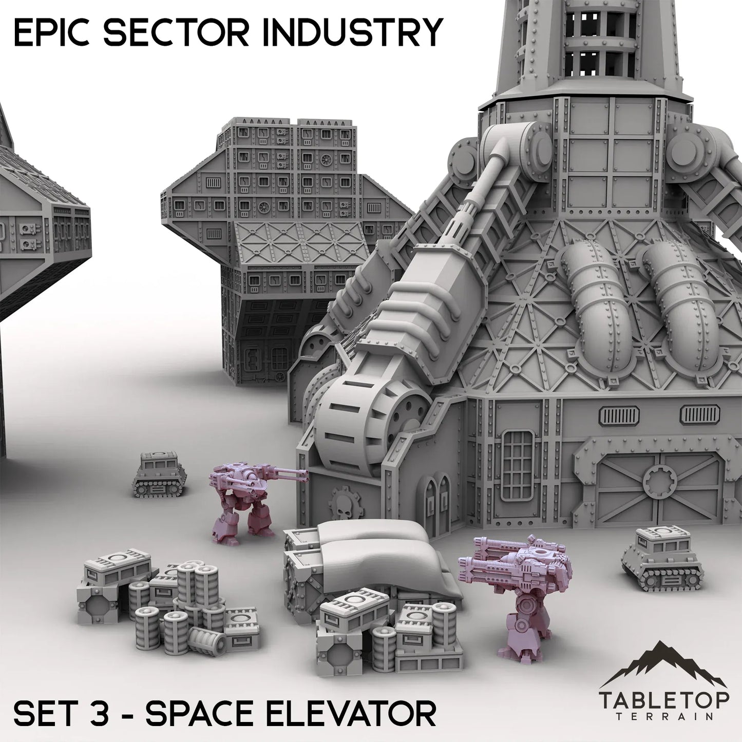 Epic Sector Industry - Set 3 - Space Elevator