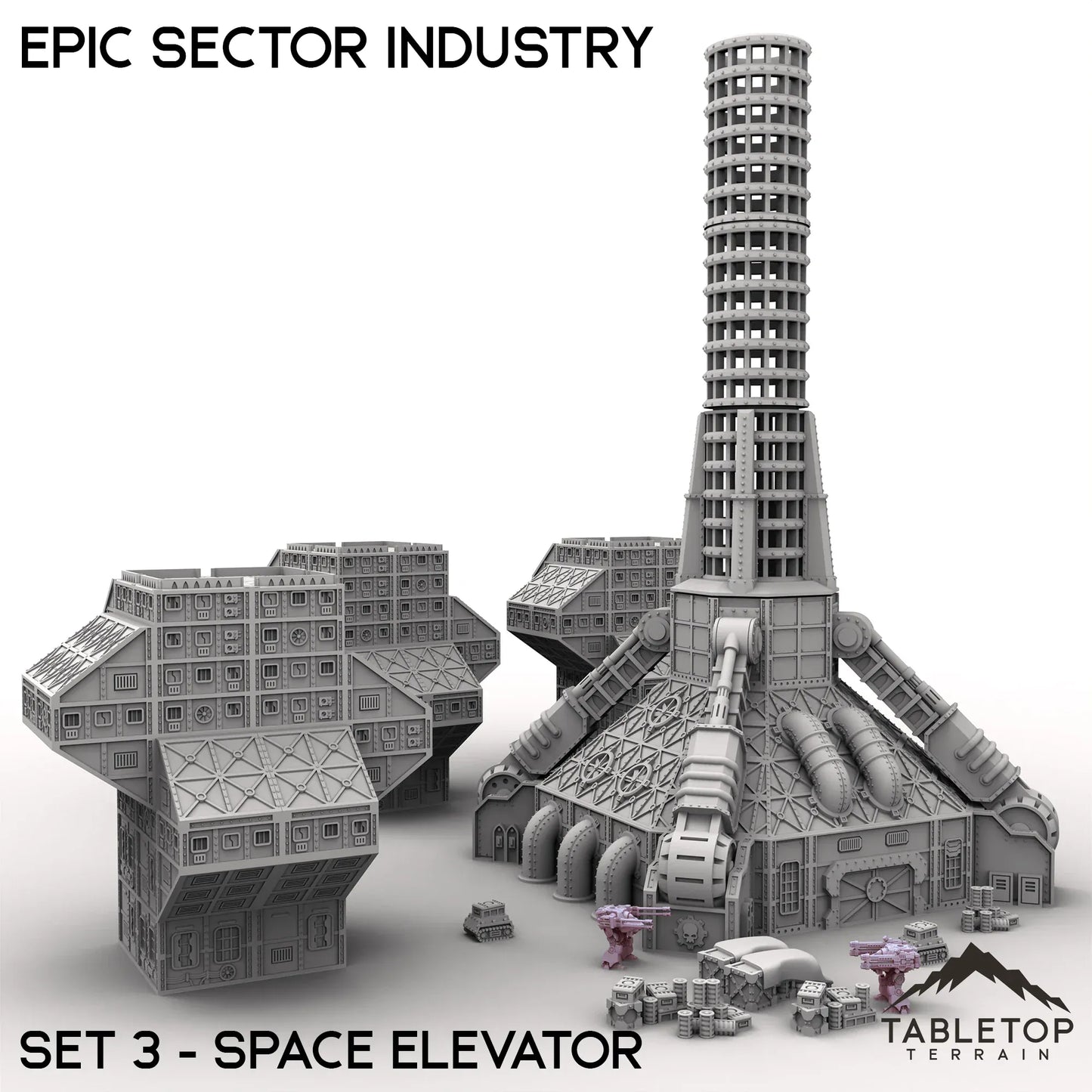 Epic Sector Industry - Set 3 - Space Elevator