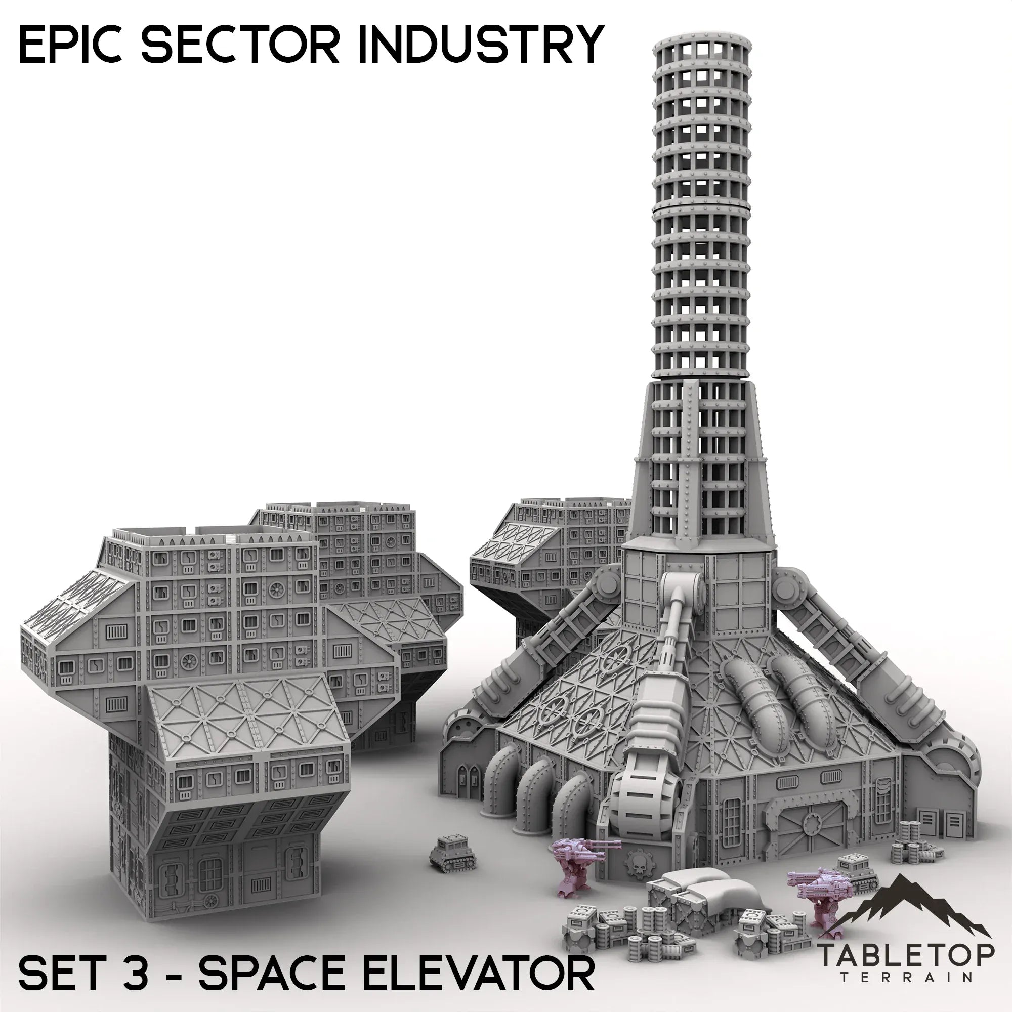 Epic Sector Industry - Set 3 - Space Elevator
