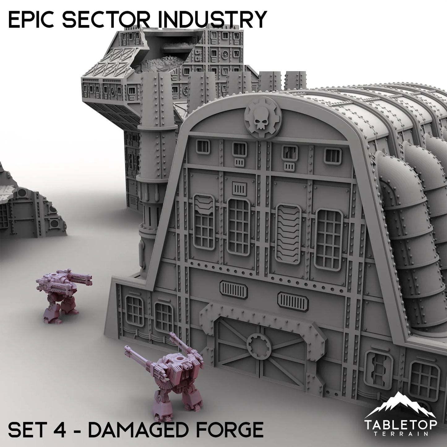Epic Sector Industry - Set 4 - Damaged Forge