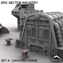 Epic Sector Industry - Set 4 - Damaged Forge