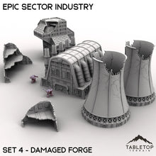 Epic Sector Industry - Set 4 - Damaged Forge