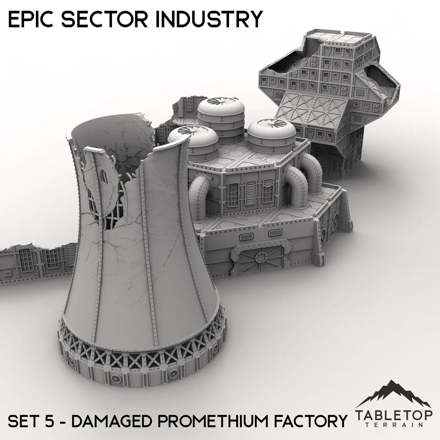 Epic Sector Industry - Set 5 - Damaged Promethium Factory