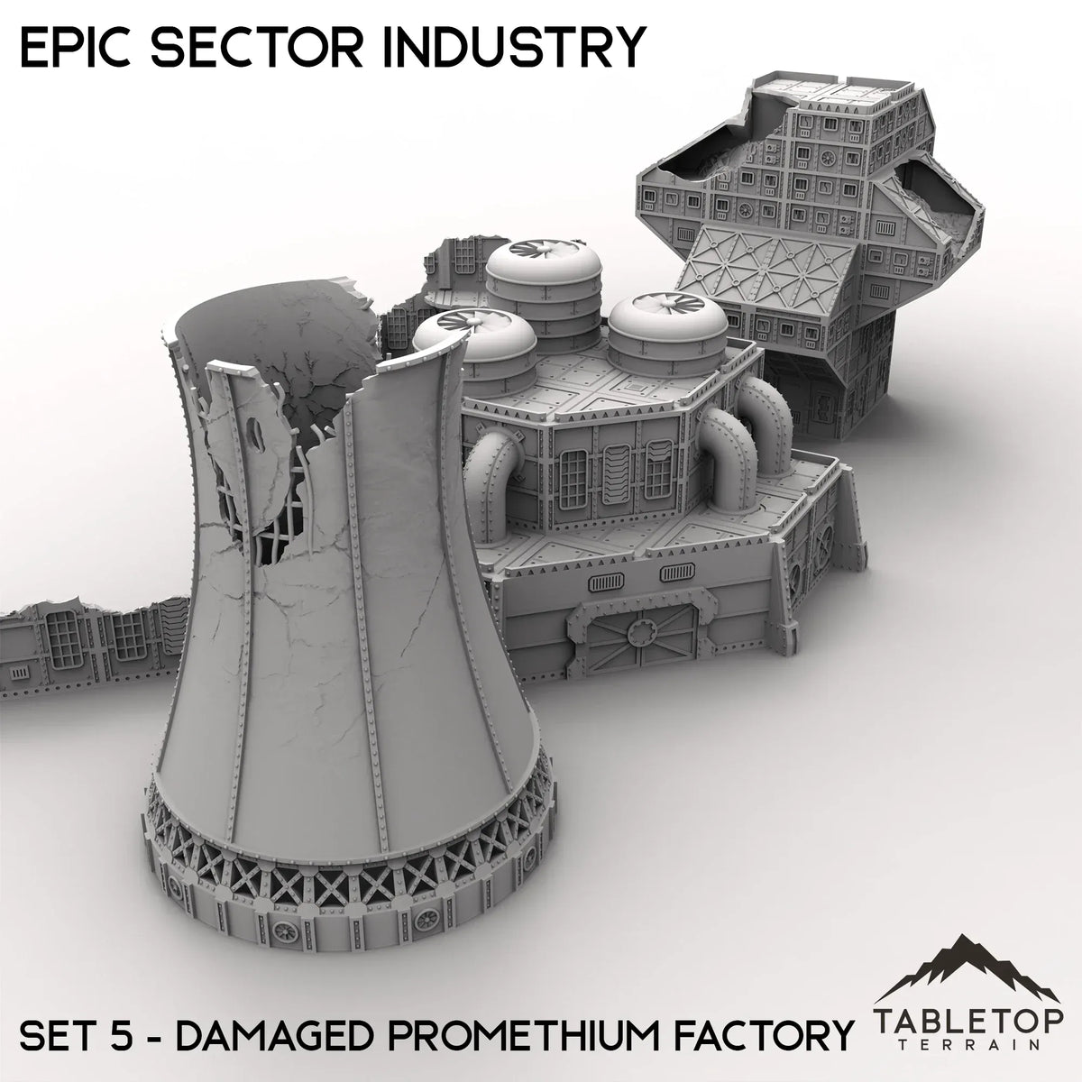 Epic Sector Industry - Set 5 - Damaged Promethium Factory