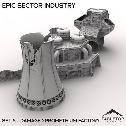Epic Sector Industry - Set 5 - Damaged Promethium Factory