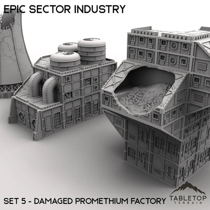 Epic Sector Industry - Set 5 - Damaged Promethium Factory