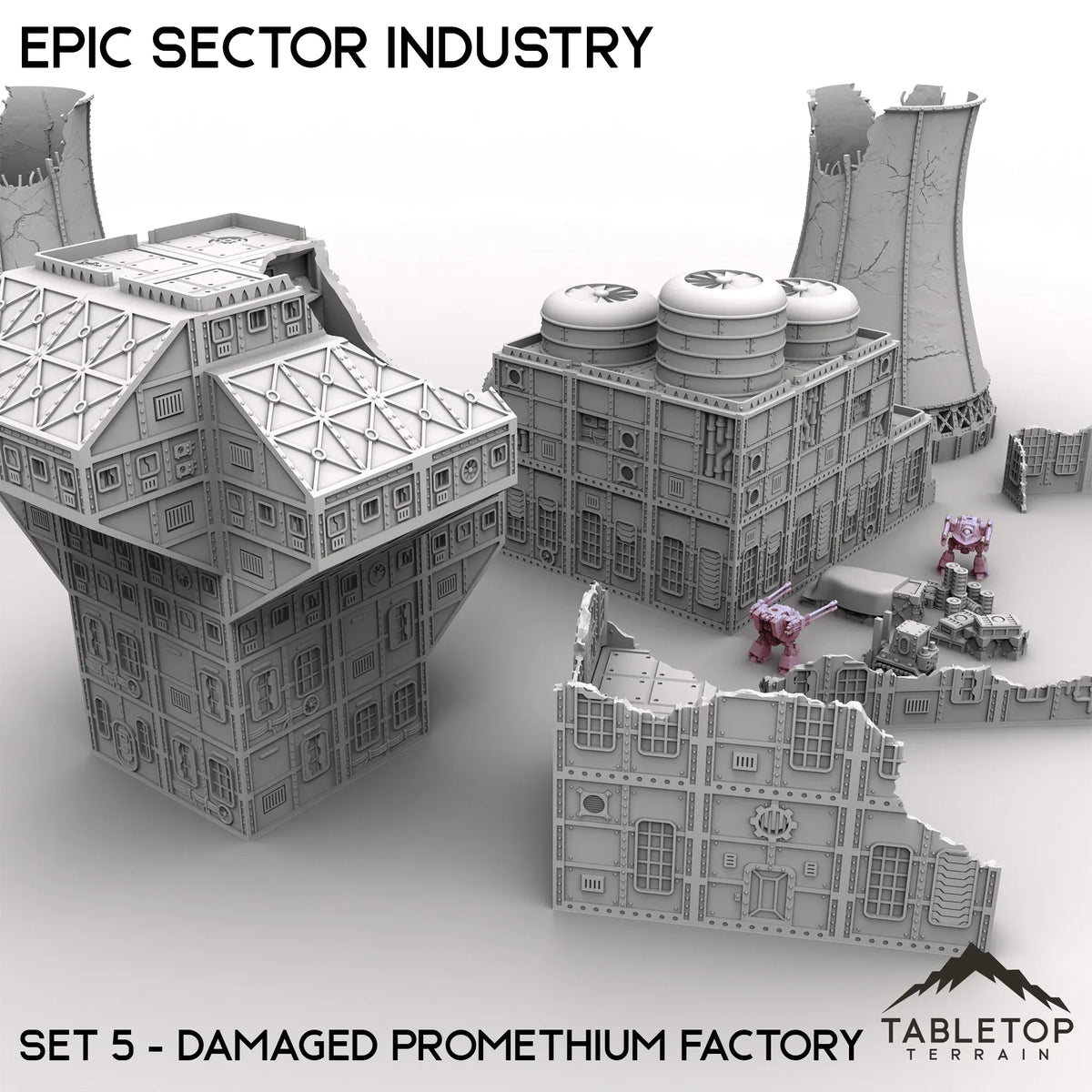 Epic Sector Industry - Set 5 - Damaged Promethium Factory