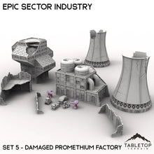 Epic Sector Industry - Set 5 - Damaged Promethium Factory