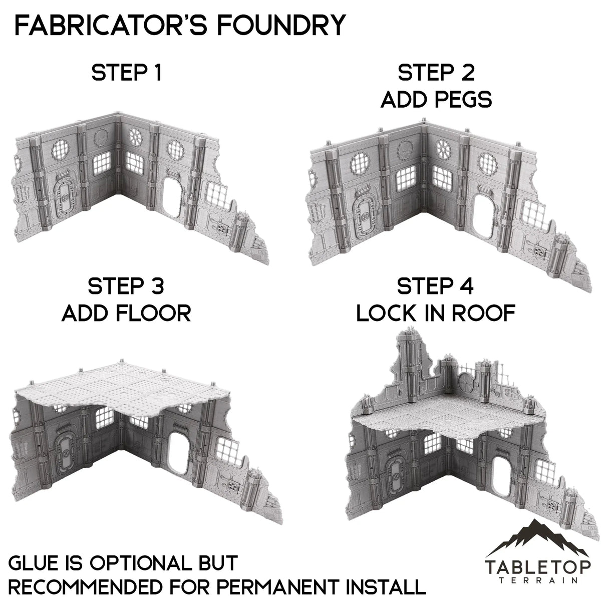 Fabricator's Foundry - Chapter Approved/Pariah Nexus Compatible 10e Table Set