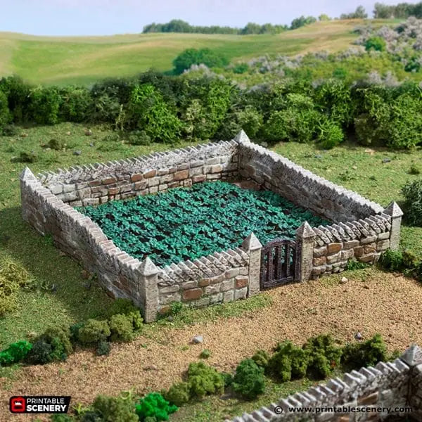 Farm Fields - Country & King - Fantasy Historical Terrain