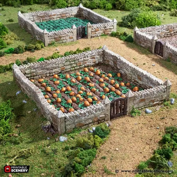 Farm Fields - Country & King - Fantasy Historical Terrain