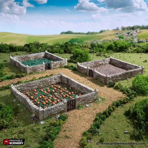 Farm Fields - Country & King - Fantasy Historical Terrain