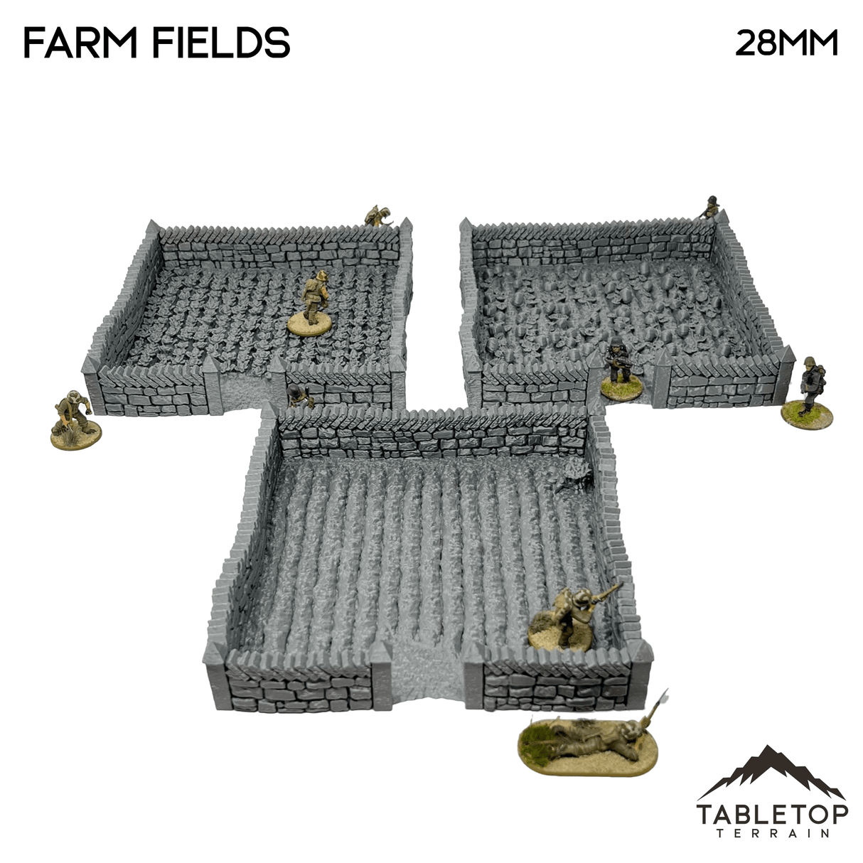 Farm Fields - Country & King - Fantasy Historical Terrain