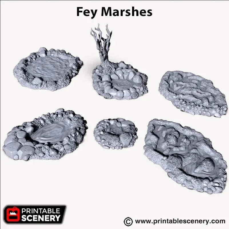 Fey Marshes - Fantasy Terrain