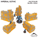 Imperial Gothic Foldable Multicolor 10e Tournament Terrain