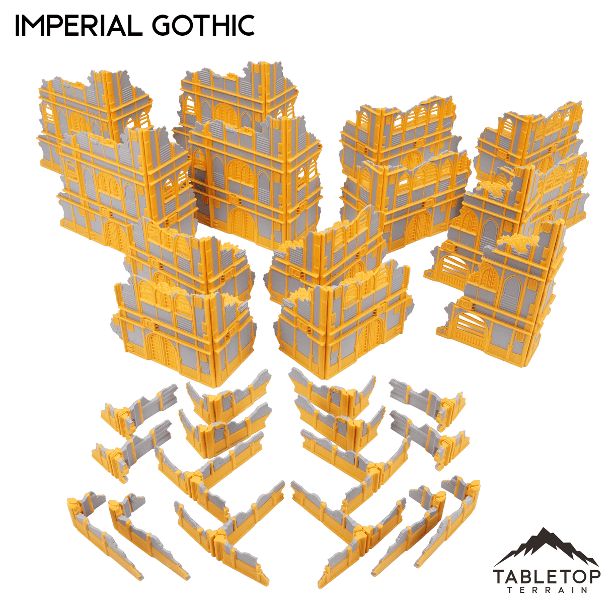 Imperial Gothic Foldable Multicolor 10e Tournament Terrain