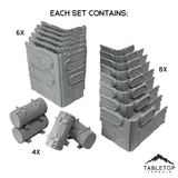 Foldable Multicolor WTC Compatible Terrain